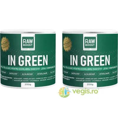 Pachet In Green Mix Verde Ecologic/Bio 2x200g