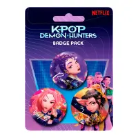 Set 3 Insigne KPop Demon Hunters