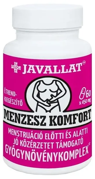 Confort menstrual, 60 capsule, Javallat