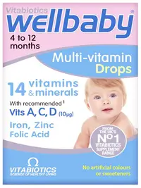 Wellbaby Multi-vitamin drops, 30 ml, Vitabiotics