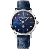 Ceas Frederique&nbsp;Constant Frederique Constant FC-206MPND1S6 Ladies Watch Classics Slimline Moon Phase 30mm 3ATM