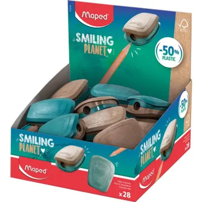 Ascuțitoare de creioane Maped - Smiling Planet, sortiment