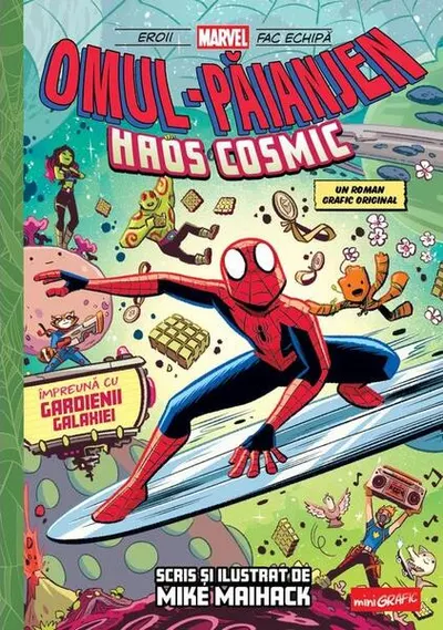 Omul-Păianjen: Haos cosmic! (Vol. 3) - Hardcover - Mike Maihack