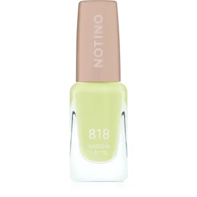 Notino Gel Effect Nail Polish lac de unghii cu efect de gel 818 Matcha Latte 10 ml