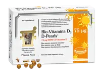 D-Pearls Bio-Vitamina D3, 80 capsule, Pharma Nord