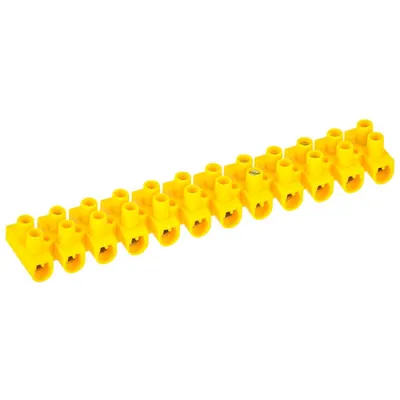 Cleme sir ZVI-10 2,5-6mm2 12steam galben