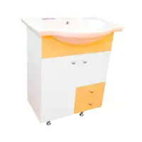 Masca chiuveta / lavoar baie Selena cu 2 sertare 70 cm alb-cream