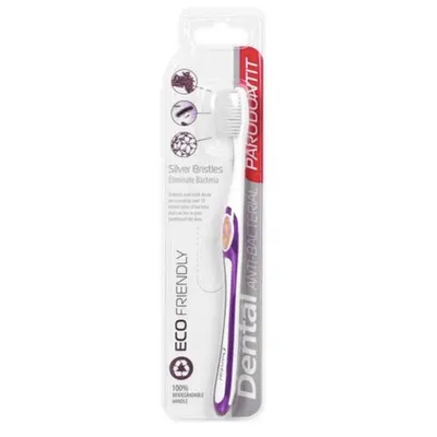 Periuta de dinti Dental Eco Friendly Anti-Parodontoza - mov, Rubella