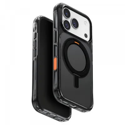 Husa pentru Apple iPhone 17 Pro, UNIQ, Swivix, Neagra
