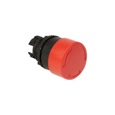 Osmoz non illuminated stay-put mushroom head - push-turn - rosu u009DØ32