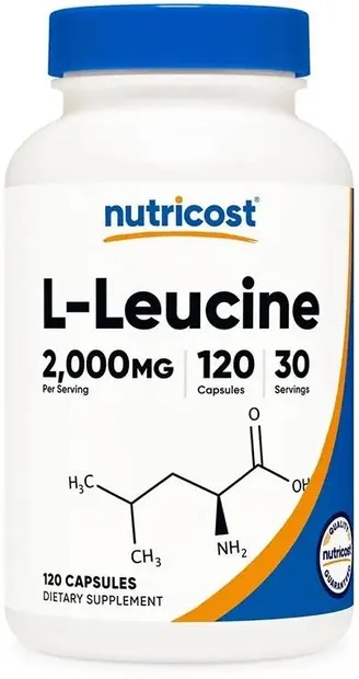 L-Leucine, 120 capsule , Nutricost