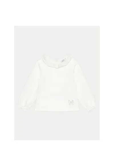 Bluza fete - 304548093 - Bumbac organic - Bej