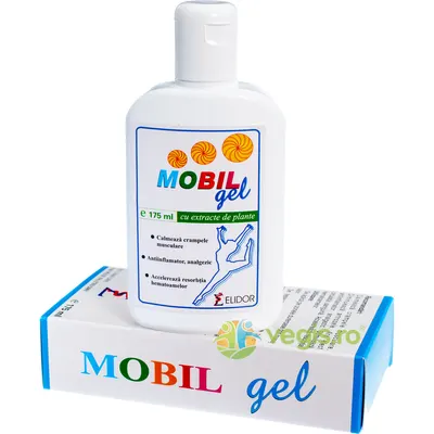 Mobil Gel cu Extracte din Plante (Calmeaza Crampele Musculare) 175ml