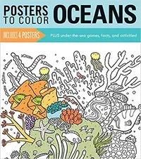Posters to Color: Oceans