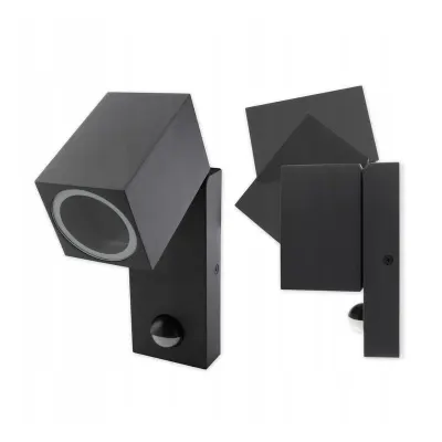 Corp de iluminat, senzor miscare, LED GU10, putere 35W, reglabil 90 grade