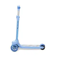 Trotineta pentru copii Lorelli Jetster Blue, roti din silicon cu Led, ghidon reglabil, greutate admisa 20 kg