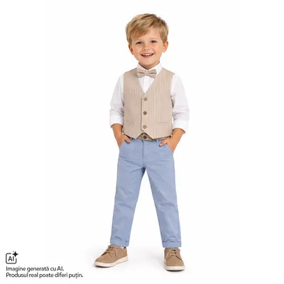 Pantaloni copii Chicco, Turcoaz, 01373-70MC