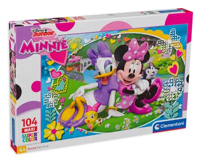 Puzzle Clementoni din 104 de maxi piese - Minni Mouse