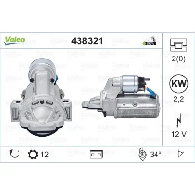 Starter VALEO 438321