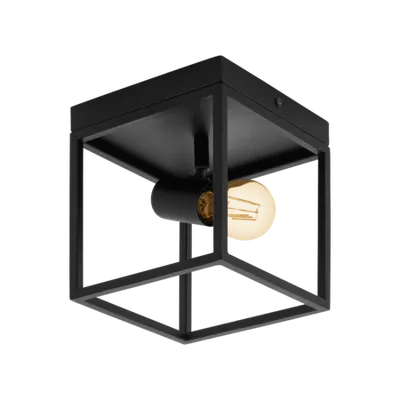 Lampa tavan SILENTINA negru 220-240V,50/60Hz