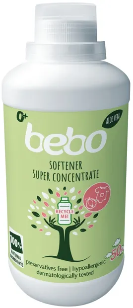 Balsam de rufe ecologic natural Bebo - Super concentrat, Aloe Vera, 1 l
