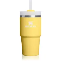 Stanley Quencher H2.O FlowState™ Tumbler pahar din oțel inoxidabil cu pai mic Daffodil 1 buc