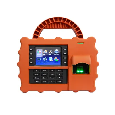 Controler de acces biometric portabil ZKTeco TA-S922ZMM-O1, 3.5 inch, parola, 5.000 amprente, 30.000 carduri, 200.000 evenimente