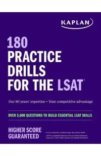 180 Practice Drills for the Lsat: Over 5,000 Questions to Build Essential LSAT Skills