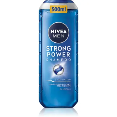 NIVEA MEN Strong Power șampon pentru întărirea și creșterea părului 500 ml