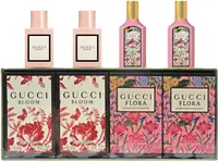 Gucci Set Bloom + Flora Gorgeous Gardenia - Apă de parfum, 4 x 5 ml