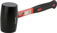 Ciocan de cauciuc MTX - 680 g, mâner din fibră de sticlă, cauciuc negru