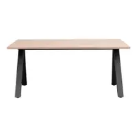 Masă de dining extensibilă cu blat din lemn de stejar 170x100 cm Carradale - Rowico
