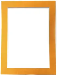 Ramă unică din carton Em Art - 700 g/m2, pentru hârtie A3, dimensiunea exterioară 49 x 36.7 cm, auriu