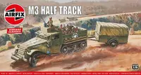 Airfix Model asamblabil Militar: Tancuri - Transportor blindat semicană american M3, Vintage Classics