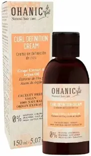 Ohanic Curly Method Cremă pentru definirea buclelor naturale și vii, 150 ml