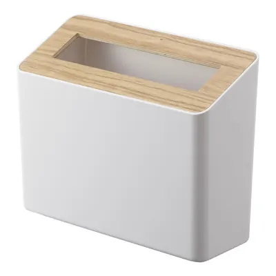 Coș de gunoi alb pentru birou din plastic 2,3 l Rin – YAMAZAKI