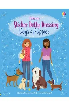 Sticker Dolly Dressing Dogs and Puppies