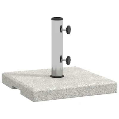 Outsunny Bază Umbrelă Grădină 25kg, Compatibilă cu Stâlpi Ø32mm, Ø38mm, Ø48mm, din Granit și Oțel Inoxidabil | Aosom Romania