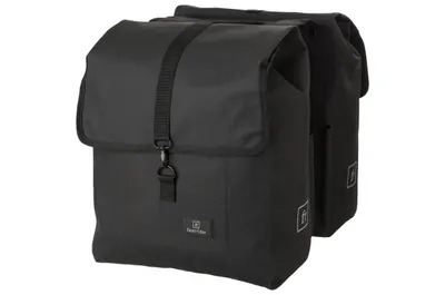 Fastrider Jaxx Double Bike Bag Trend Black Waterproof
