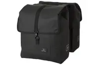 Fastrider Jaxx Double Bike Bag Trend Black Waterproof