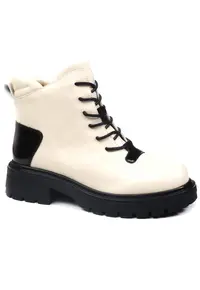Ghete dama -.piele naturala - 7MJH50013B 52 N - Bej