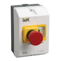Protective shell with STOP buton IP54