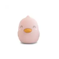 Lampa de veghe din silicon premium diverse lumini USB tip C Bright Duck Pink