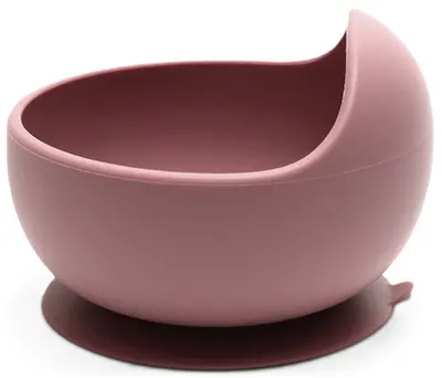 Bol din silicon cu vid Lorelli - Natural, Dink Pink