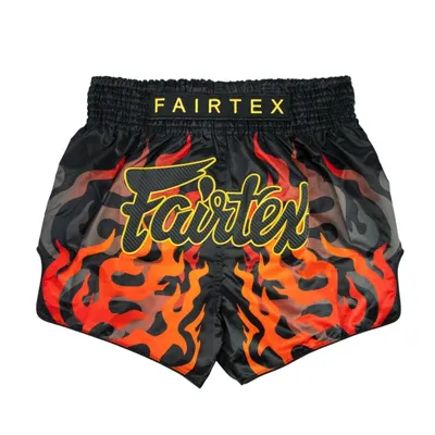 Pantaloni scurți de antrenament Fairtex Muay Thai BS1921 "Volcano"