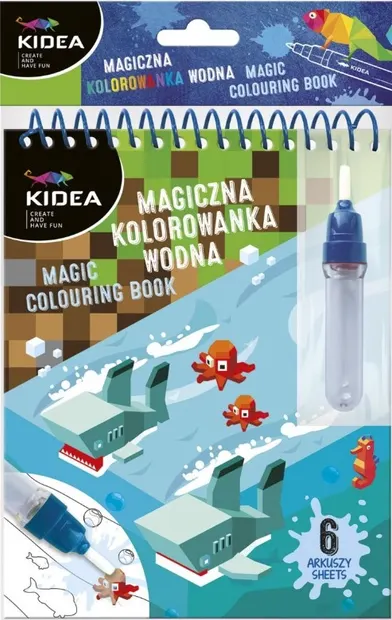 Carte de pictură cu apă magică Kidea - Minecraft