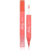 PUPA Milano Vamp! Lip Marker Duo repara buzele stralucitor culoare 008 Orange Sorbet 1.4 ml