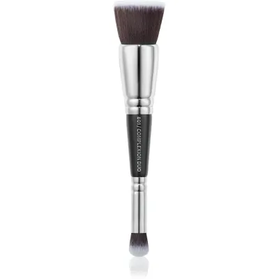 ZOEVA 801 Complexion Duo Brush pensula pentru machiaj fata-verso 1 buc