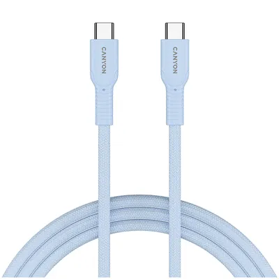 Cablu Canyon - OnWire 60CL, USB-C/USB-C, 1 m, albastru