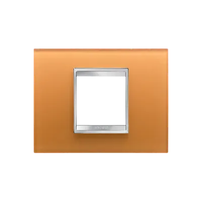 Placa ornament Chorus LUX - Sticla - 2 module- OCHRE - CHORUS